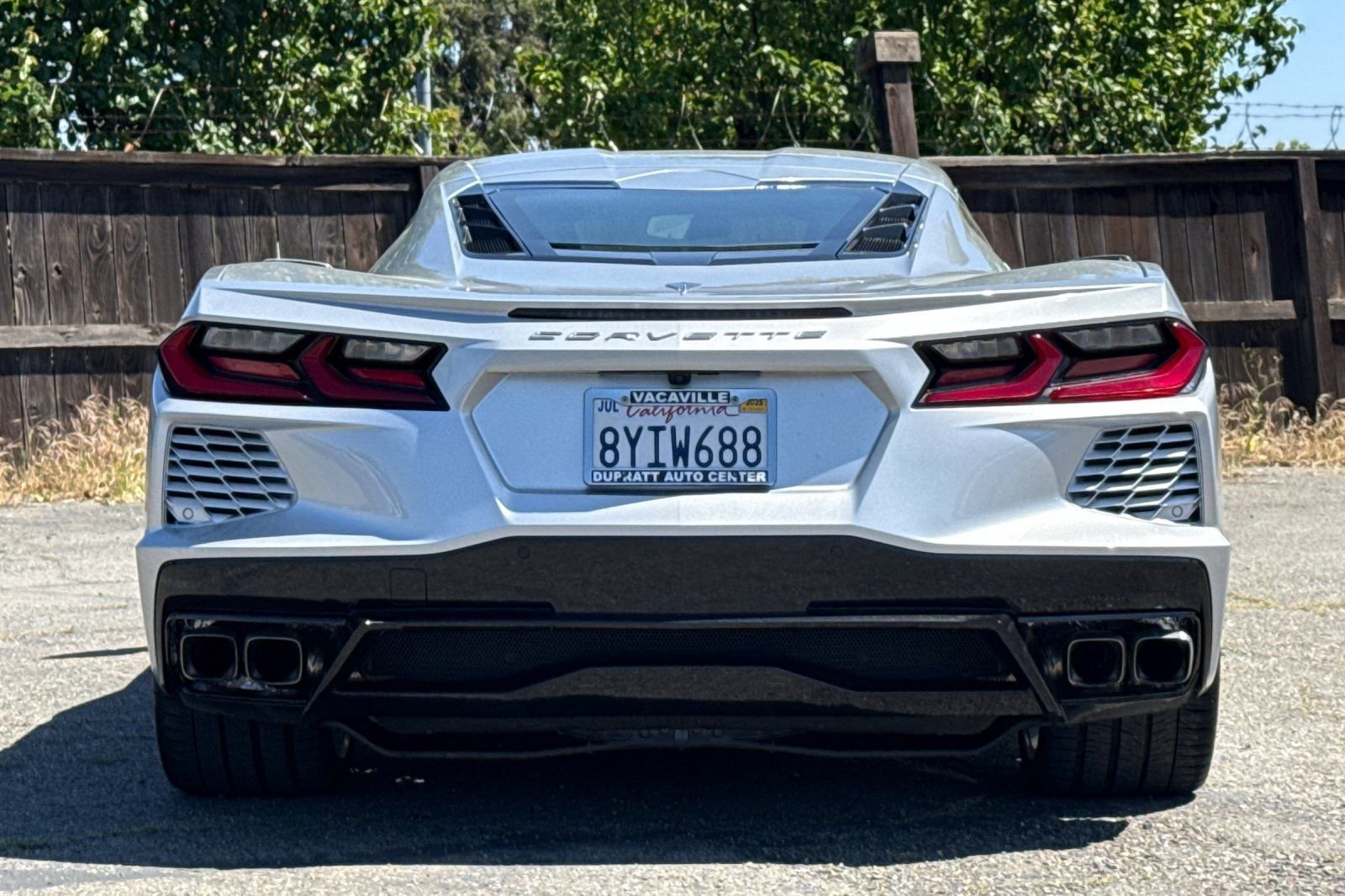 Used 2020 Chevrolet Corvette Stingray Coupe w/ Chrome Exterior Badge Package RWD image 5