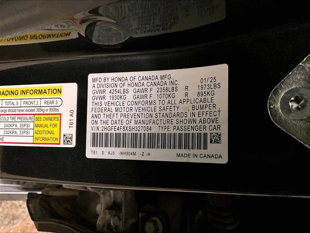 Used 2025 Honda Civic Sport Touring image 32