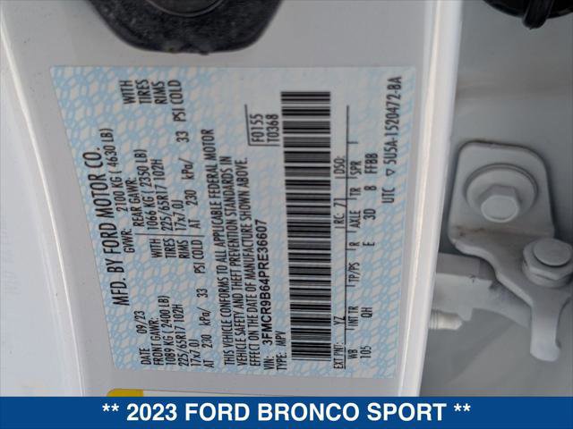 Certified 2023 Ford Bronco Sport Big Bend image 25