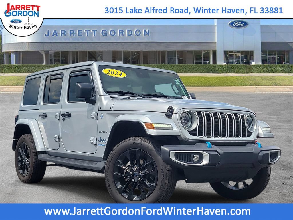 Used 2024 Jeep Wrangler Unlimited Sahara w/ Technology Group AWD/4WD 360° Tour