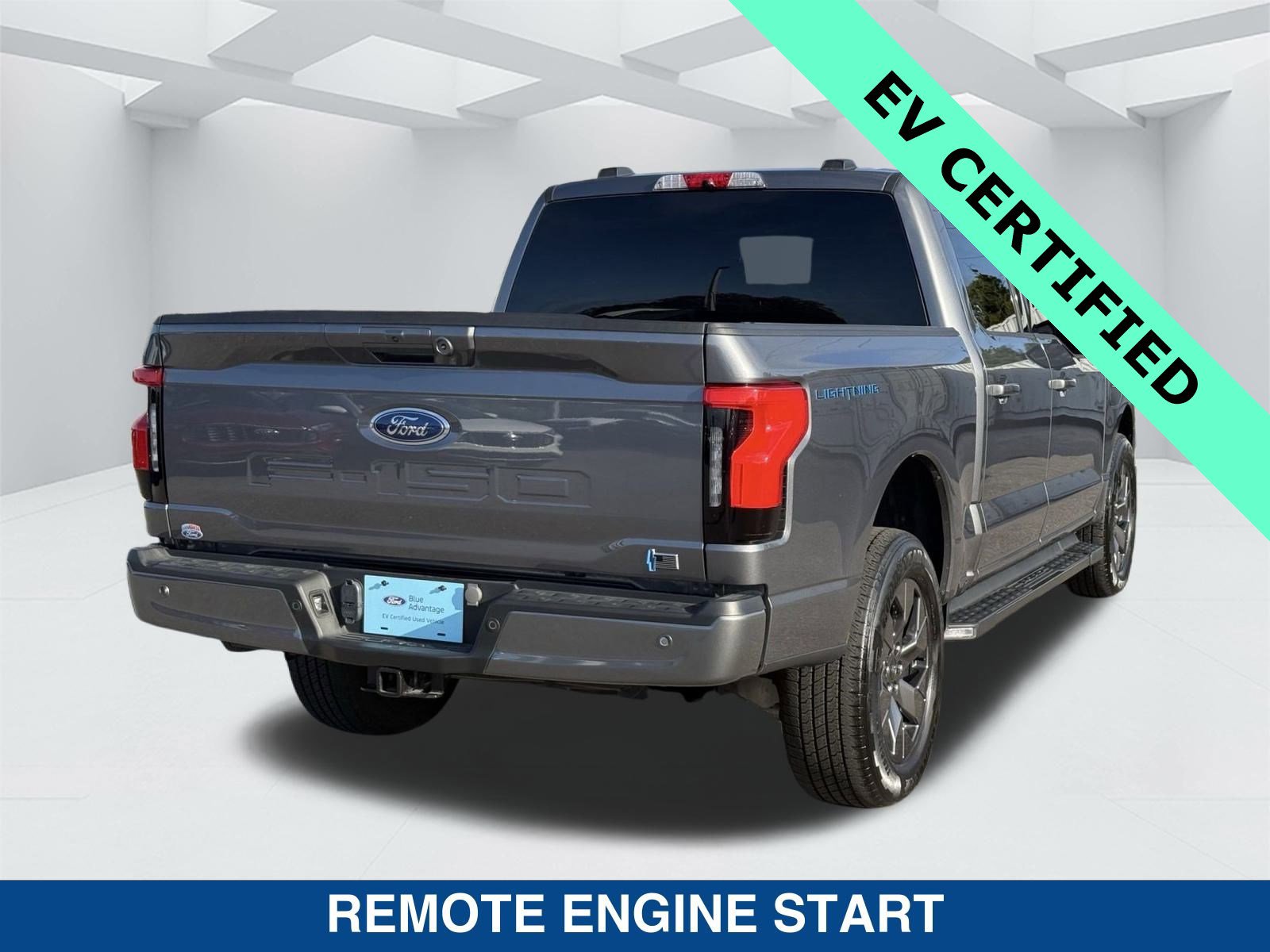 Certified 2023 Ford F150 Lightning XLT w/ Equipment Group 312A High image 4