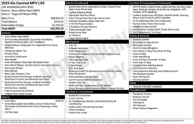 Used 2025 Kia Carnival FWD image 2