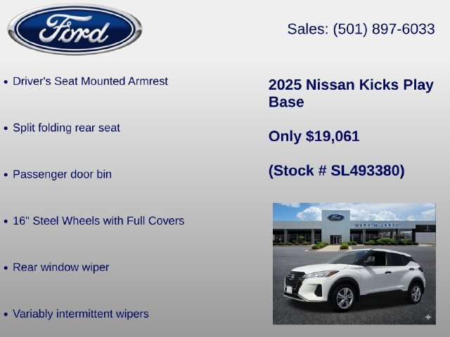 Used 2025 Nissan Kicks Play S FWD image 30