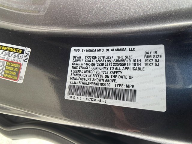 Used 2019 Honda Odyssey Elite image 45