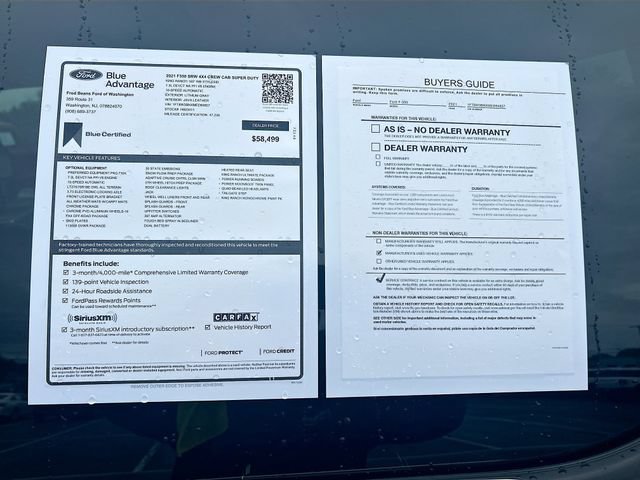 Certified 2021 Ford F350 King Ranch w/ King Ranch Ultimate Package AWD/4WD image 42