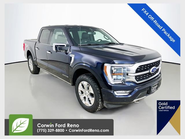 Certified 2021 Ford F150 Platinum w/ Equipment Group 701A High AWD/4WD 360° Tour