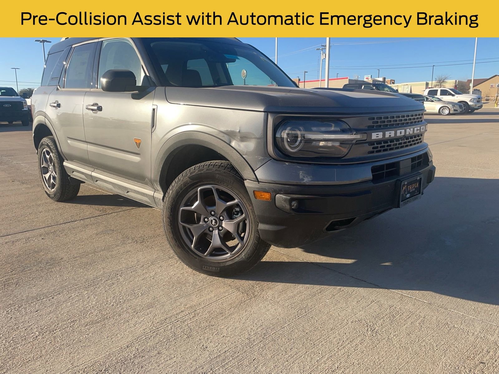 Certified 2024 Ford Bronco Sport Badlands w/ Premium Package image 1