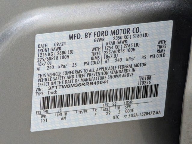 Certified 2024 Ford Maverick Lariat FWD image 25
