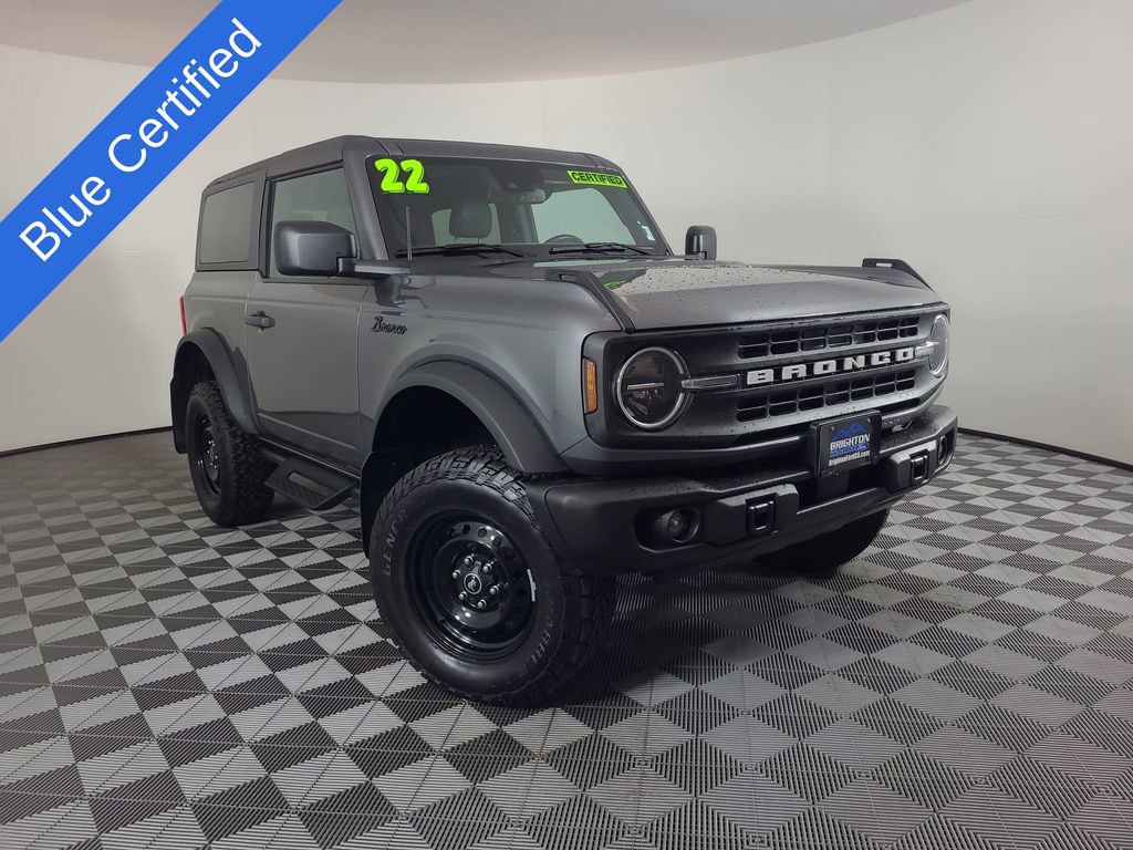 Certified 2022 Ford Bronco Black Diamond