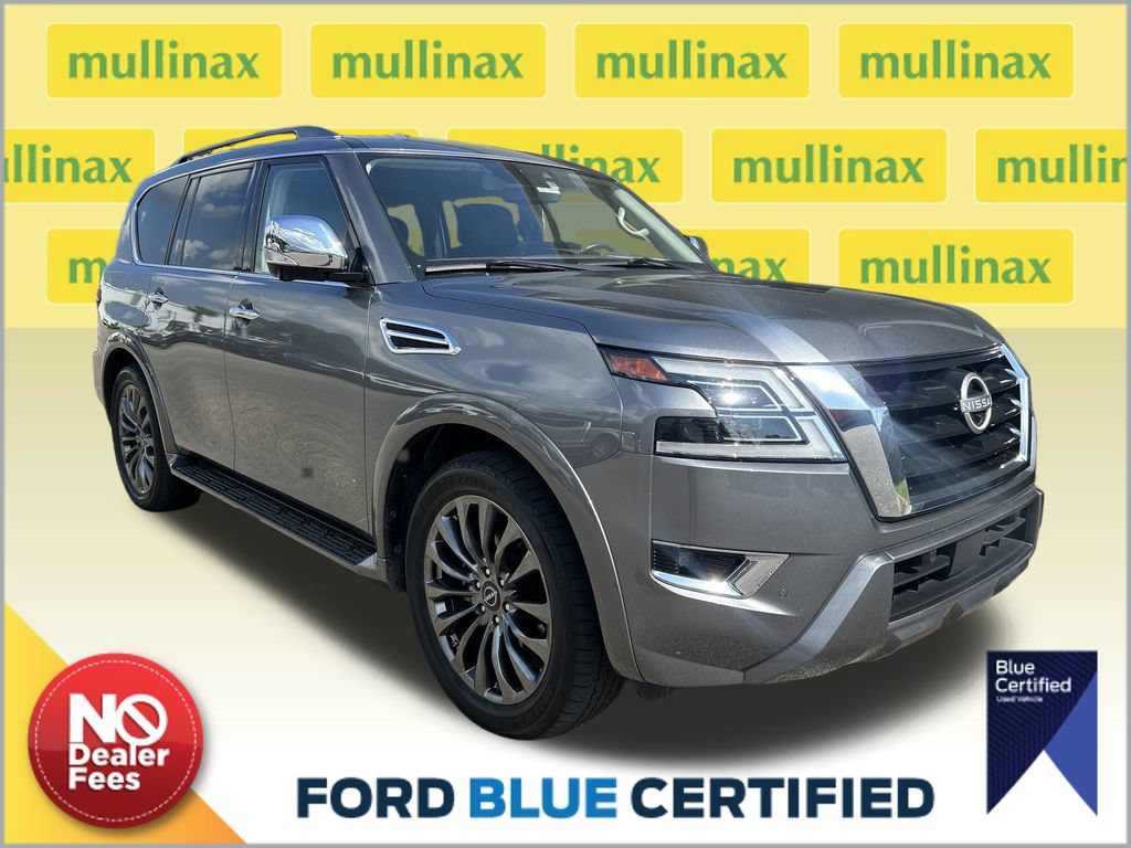 Used 2023 Nissan Armada Platinum w/ Captain's Chairs Package