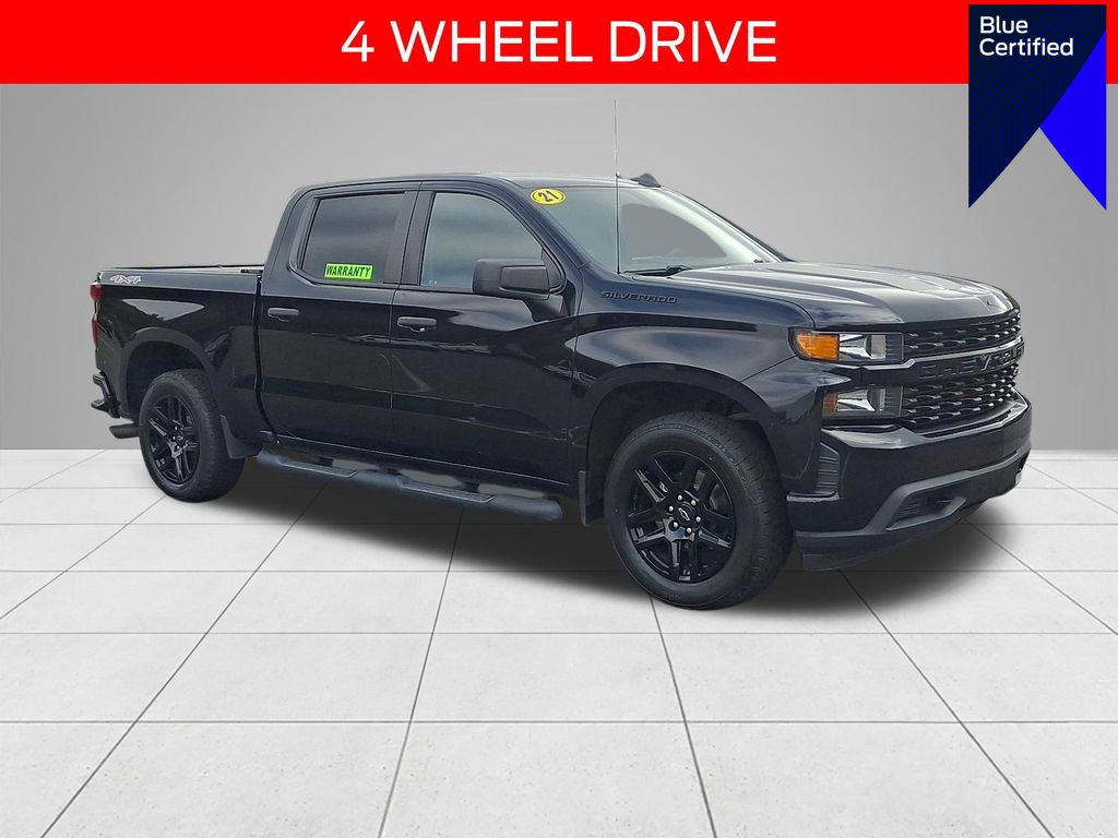 Used 2021 Chevrolet Silverado 1500 Custom w/ Rally Edition