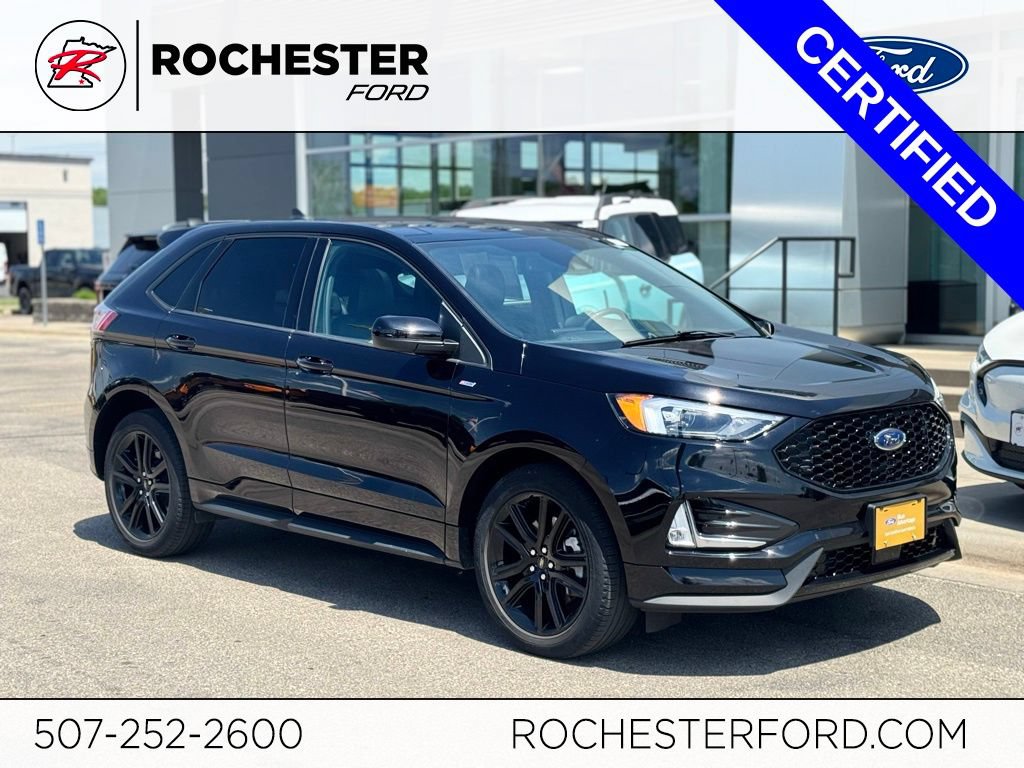 Certified 2022 Ford Edge ST-Line w/ Class II Trailer Tow Package AWD/4WD image 1