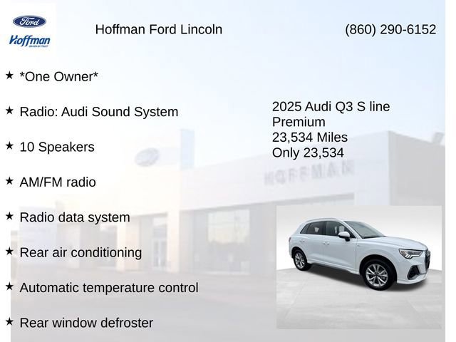 Used 2025 Audi Q3 2.0T Premium AWD/4WD image 10