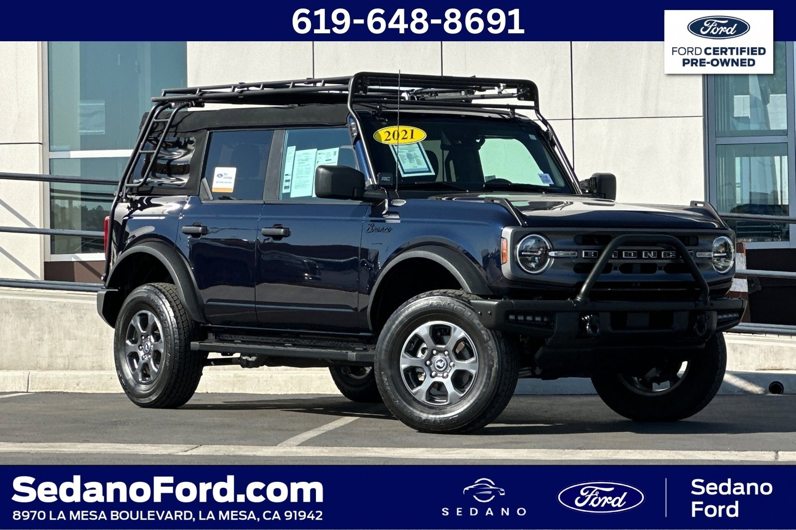 Certified 2021 Ford Bronco Big Bend image 1