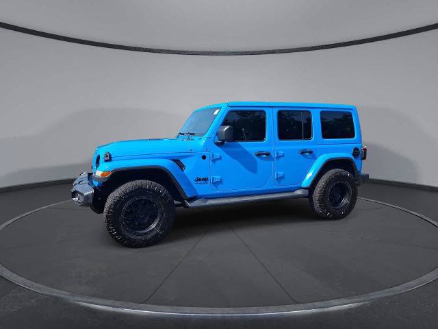 Used 2021 Jeep Wrangler Unlimited Sahara AWD/4WD image 4