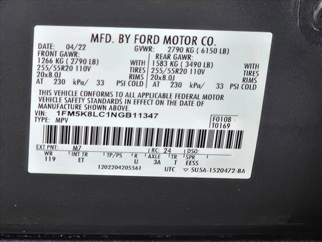 Certified 2022 Ford Explorer King Ranch w/ Premium Technology Package image 26