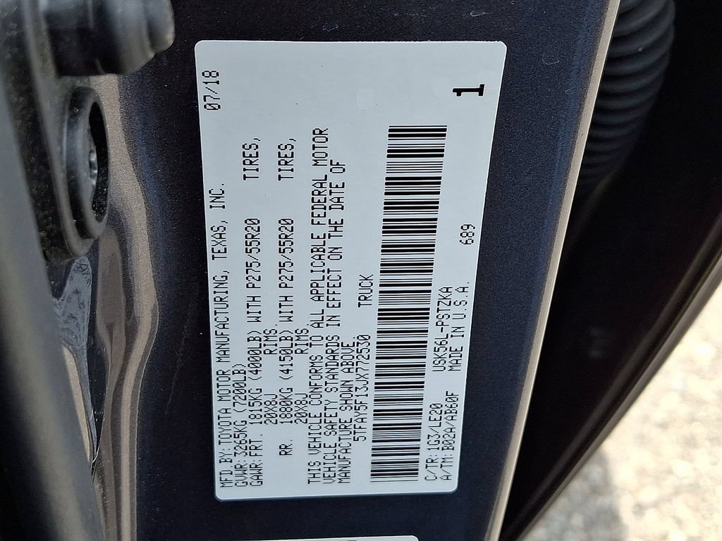 Used 2018 Toyota Tundra Platinum AWD/4WD image 27