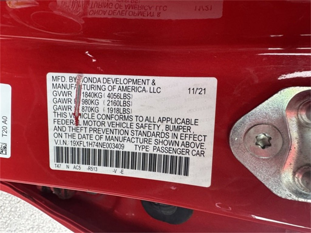 Used 2022 Honda Civic EX-L image 39