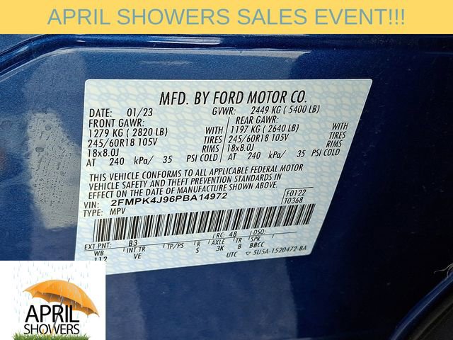 Certified 2023 Ford Edge SEL w/ Convenience Package image 27