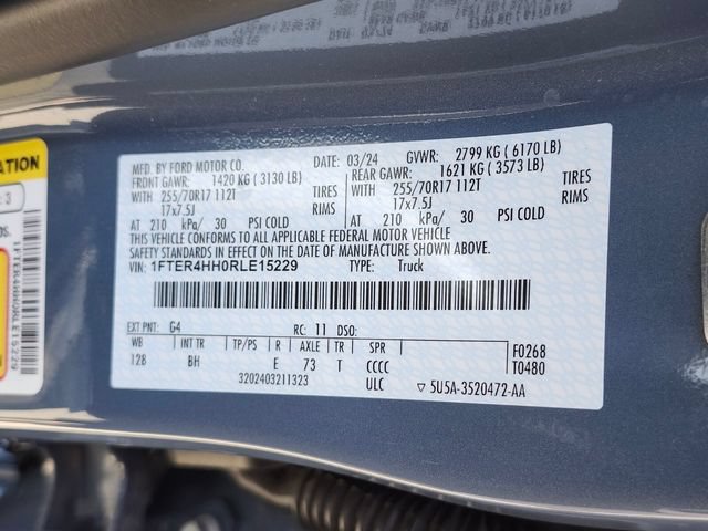 Certified 2024 Ford Ranger XLT w/ Technology Package AWD/4WD image 32