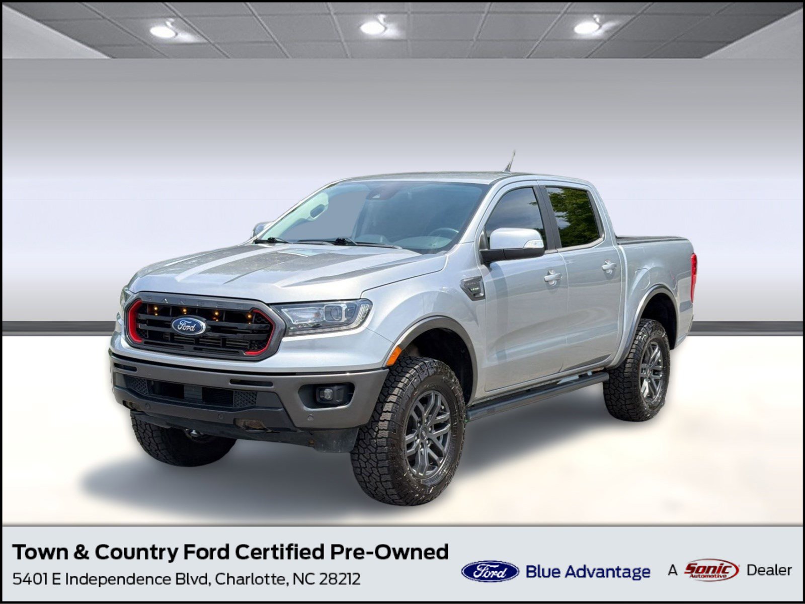 Certified 2022 Ford Ranger Lariat w/ Tremor Off-Road Package AWD/4WD image 1