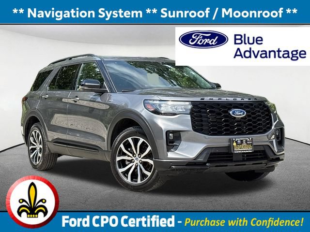 Certified 2025 Ford Explorer ST-Line AWD/4WD image 1