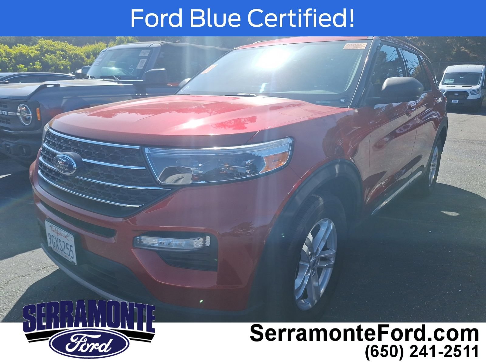 Certified 2023 Ford Explorer XLT w/ Equipment Group 202A RWD image 3