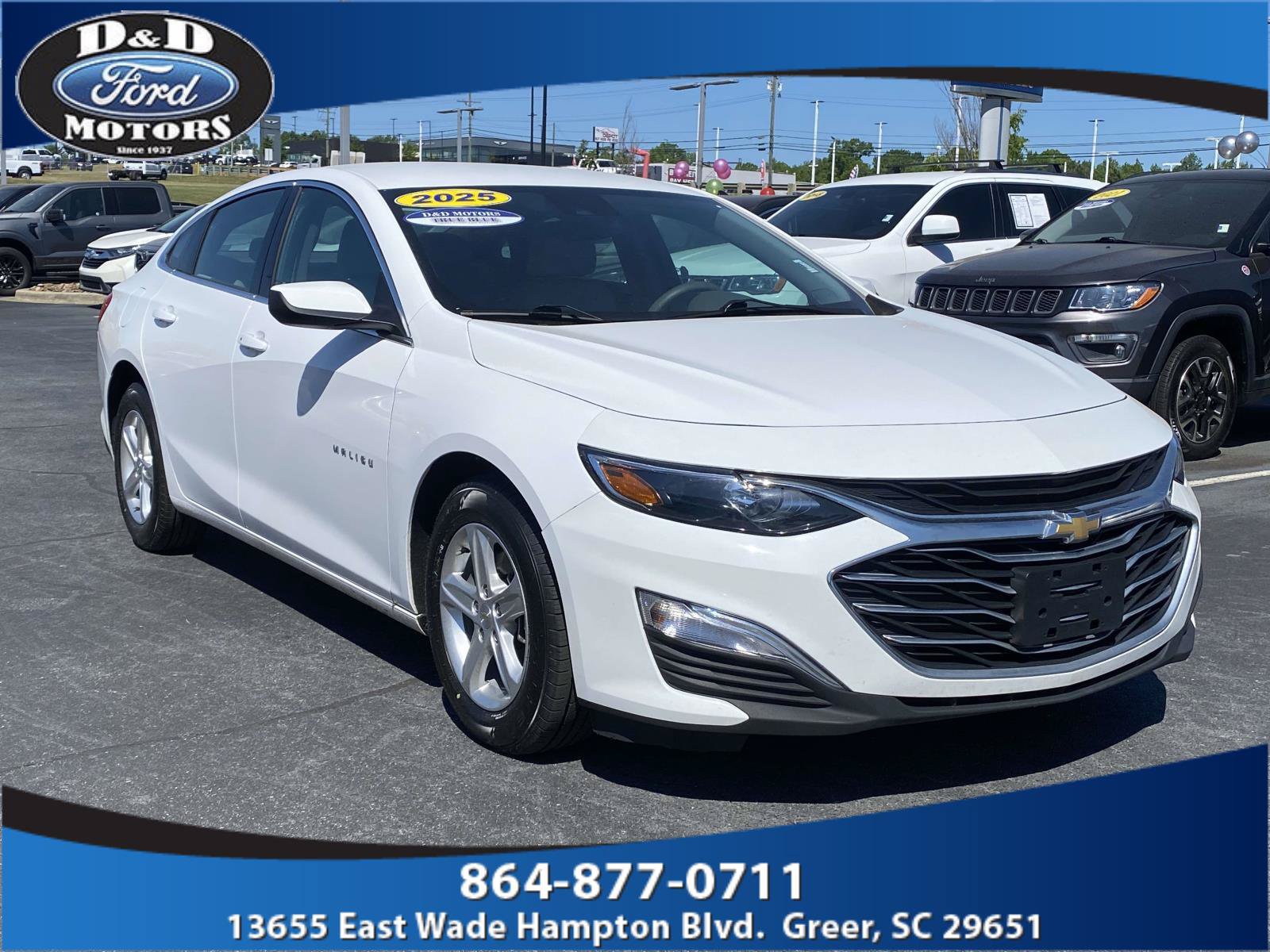 Used 2025 Chevrolet Malibu LS