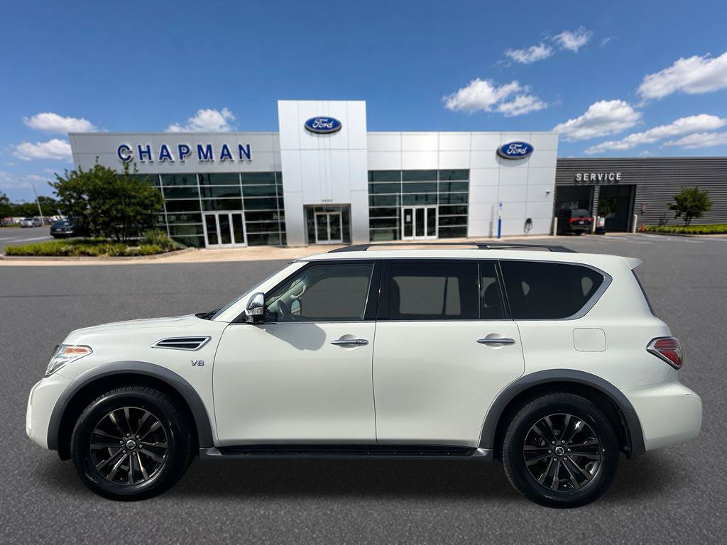 Used 2017 Nissan Armada Platinum w/ Captain Seat Package AWD/4WD image 2