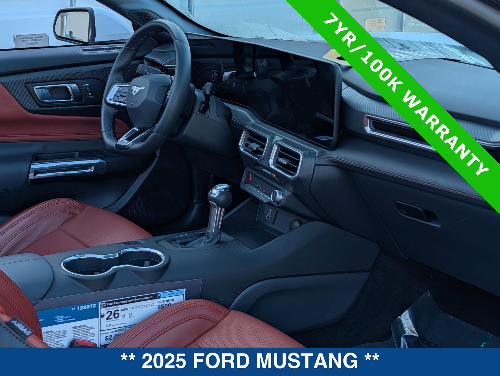 Certified 2025 Ford Mustang Premium RWD image 14