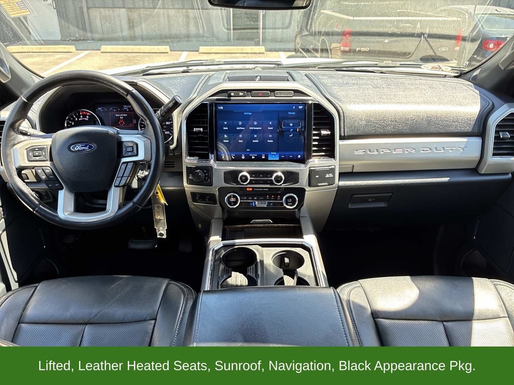 Certified 2022 Ford F250 Lariat w/ Black Appearance Package AWD/4WD image 15