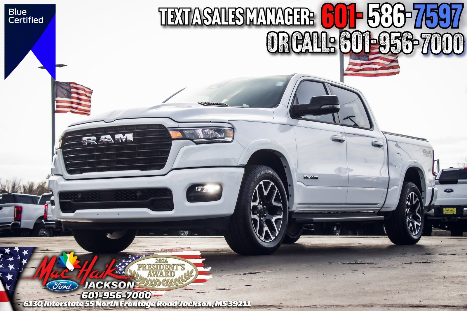 Used 2025 RAM 1500 Laramie w/ Sport Appearance Package image 1