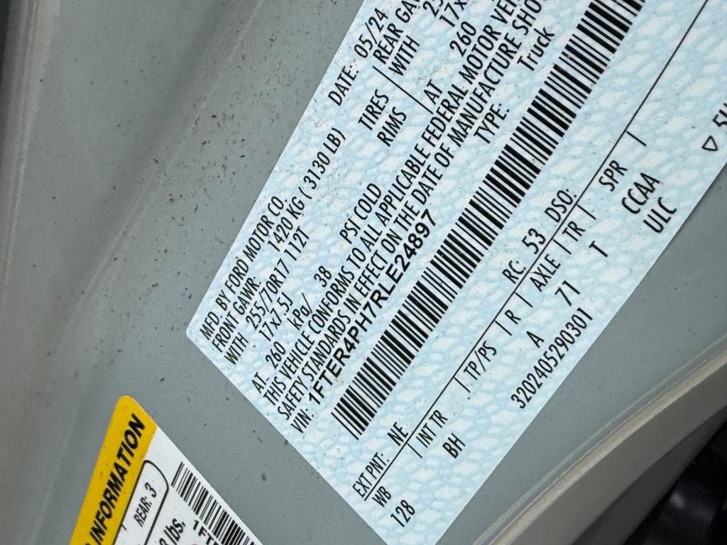 Certified 2024 Ford Ranger XL AWD/4WD image 23