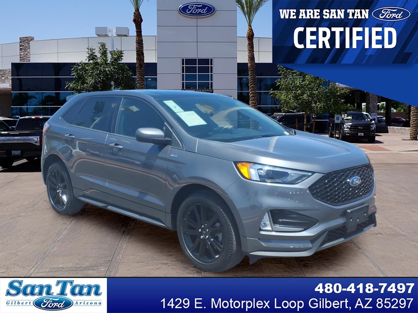 Certified 2023 Ford Edge ST-Line w/ Cargo Accessory Package AWD/4WD image 1