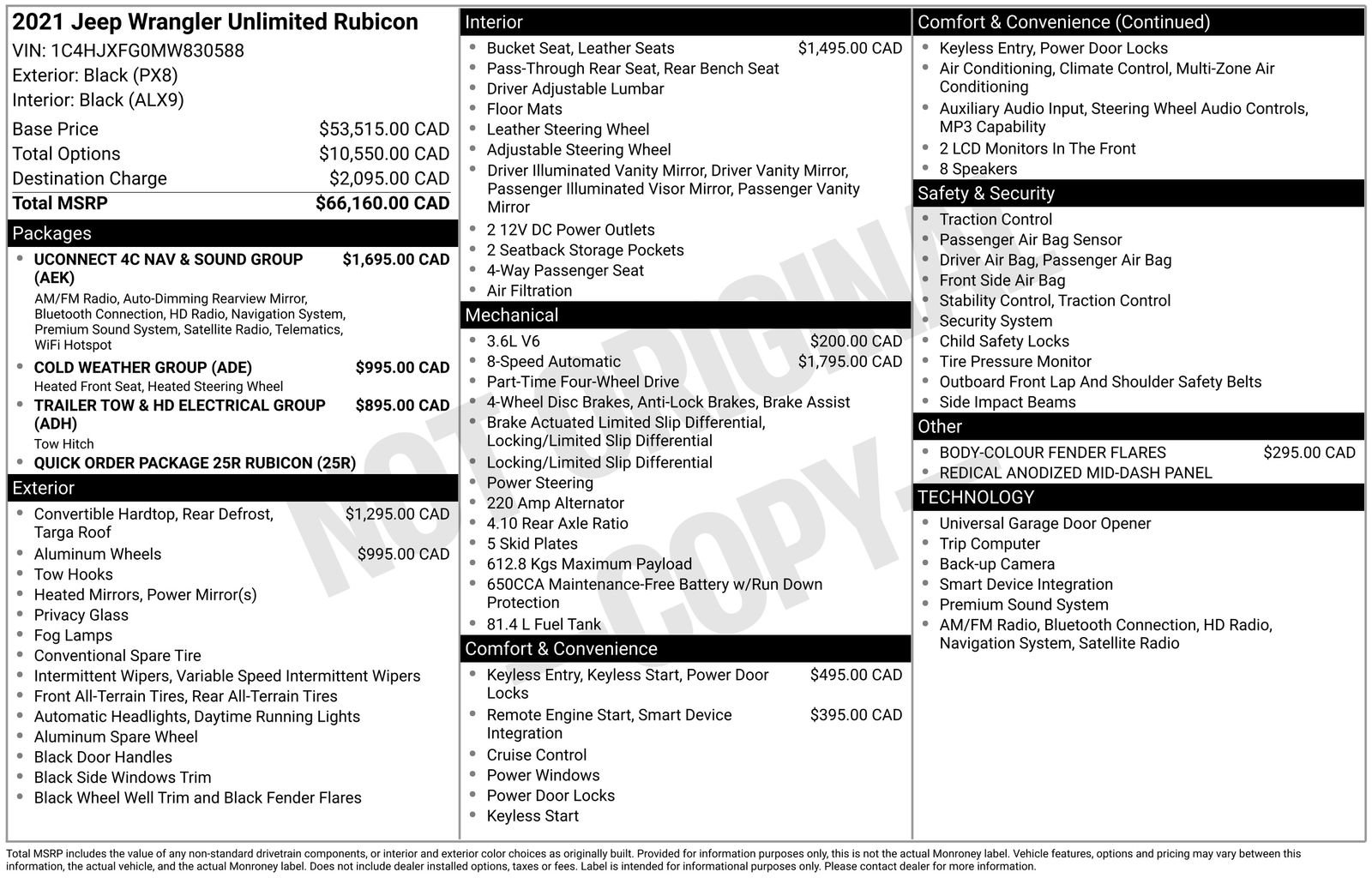 Used 2021 Jeep Wrangler Unlimited Rubicon w/ Uconnect 4C Nav & Sound Group image 4