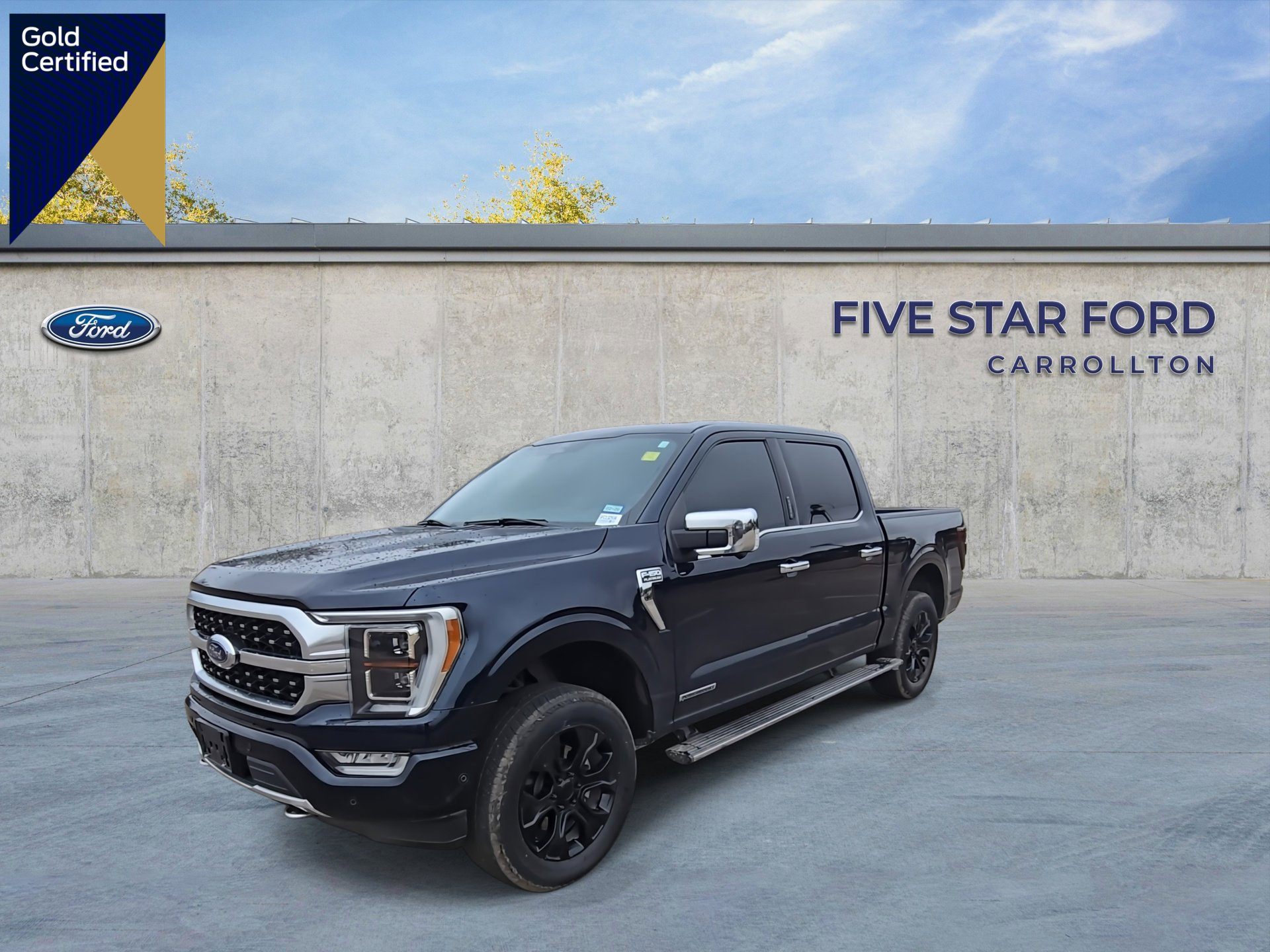 Certified 2022 Ford F150 Platinum w/ Equipment Group 701A High image 1