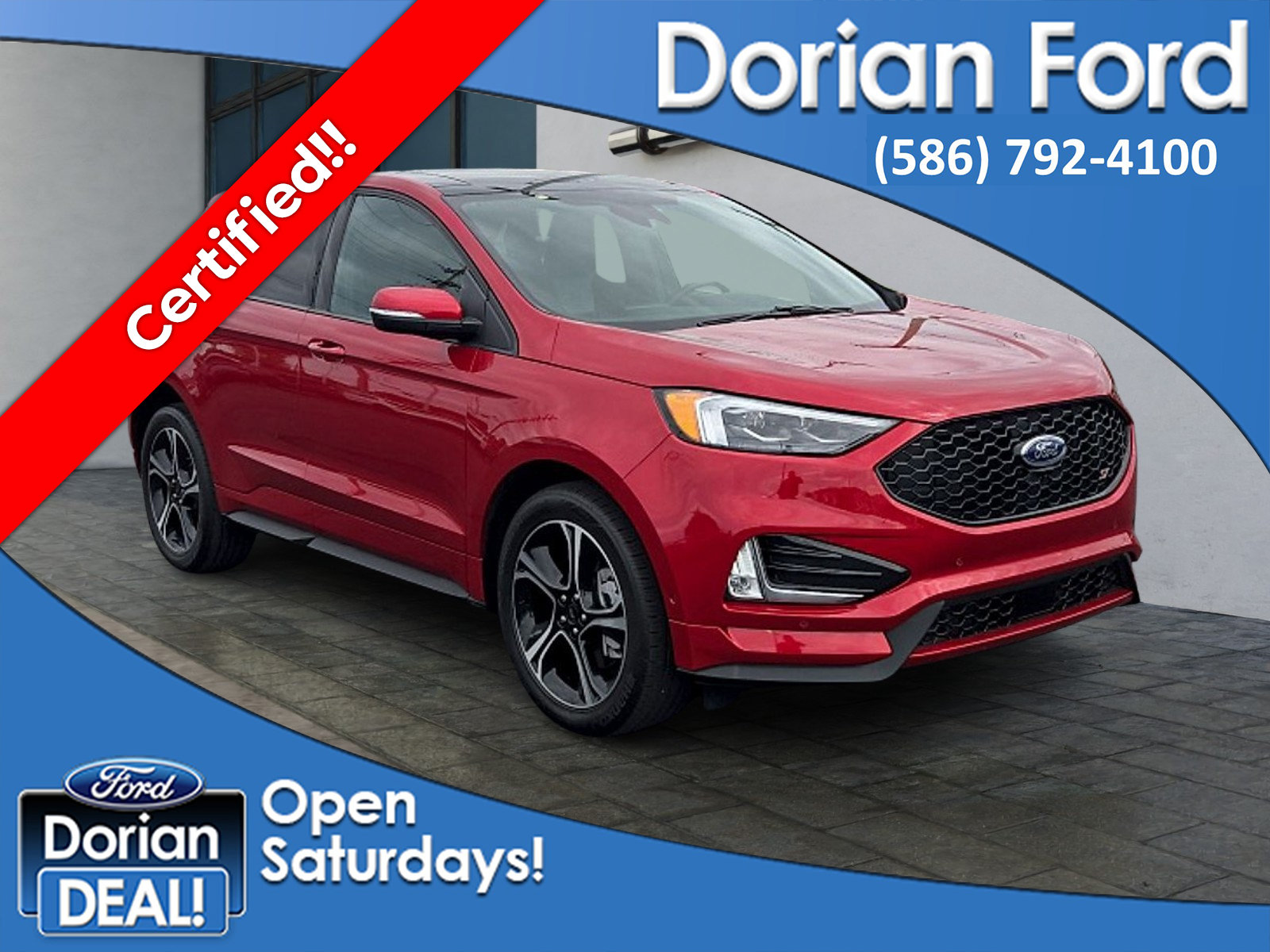 Certified 2024 Ford Edge ST w/ Equipment Group 401A