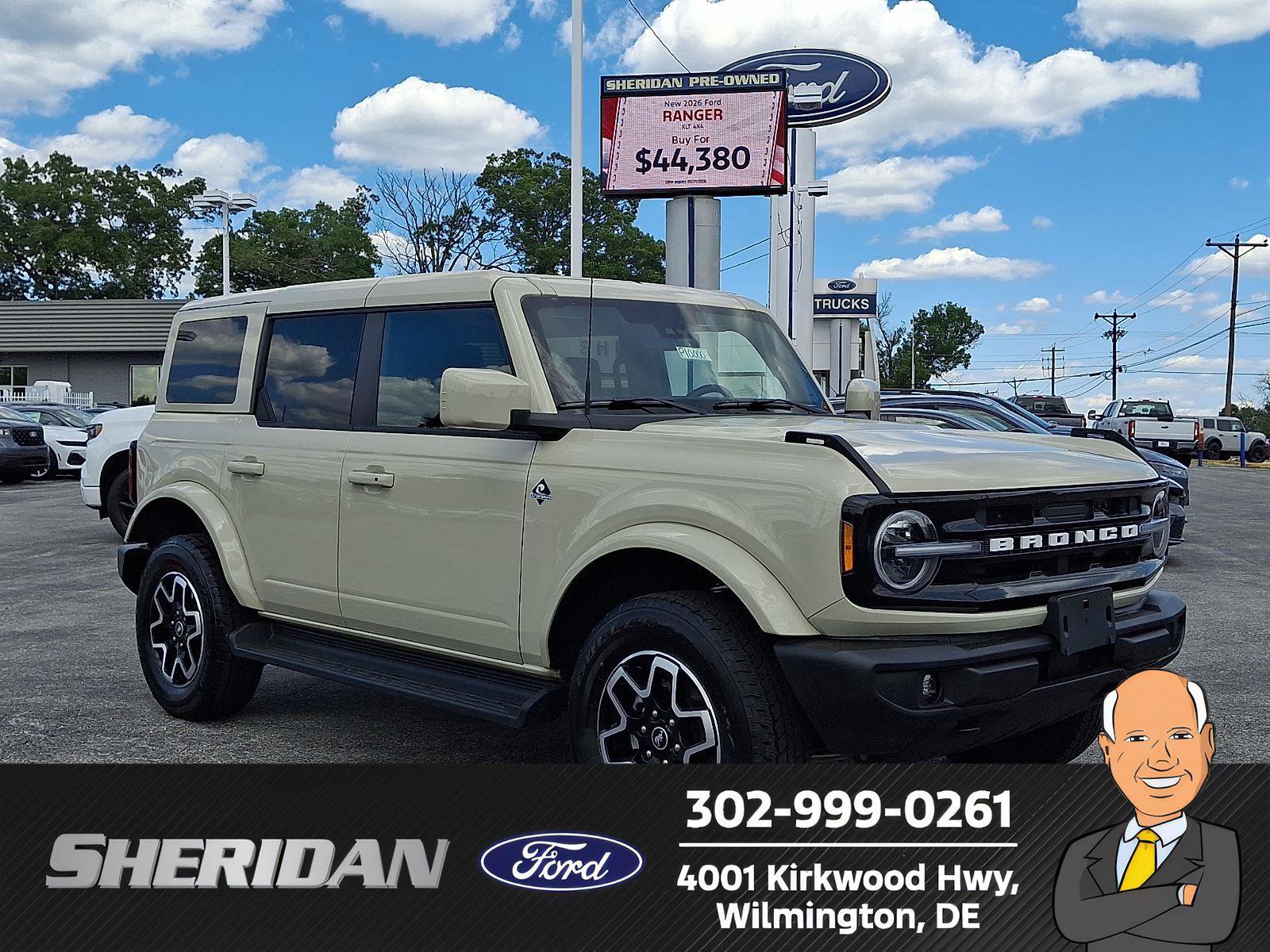 Certified 2025 Ford Bronco Outer Banks