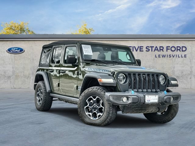 Used 2023 Jeep Wrangler Unlimited Rubicon 4xe w/ Safety Group AWD/4WD image 1