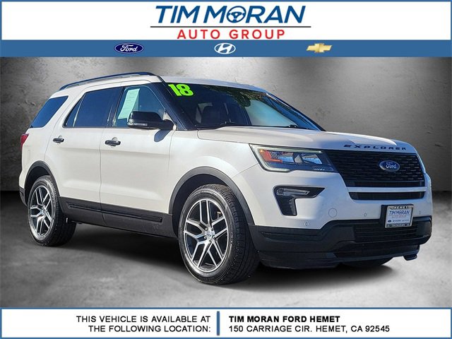 Certified 2018 Ford Explorer Sport