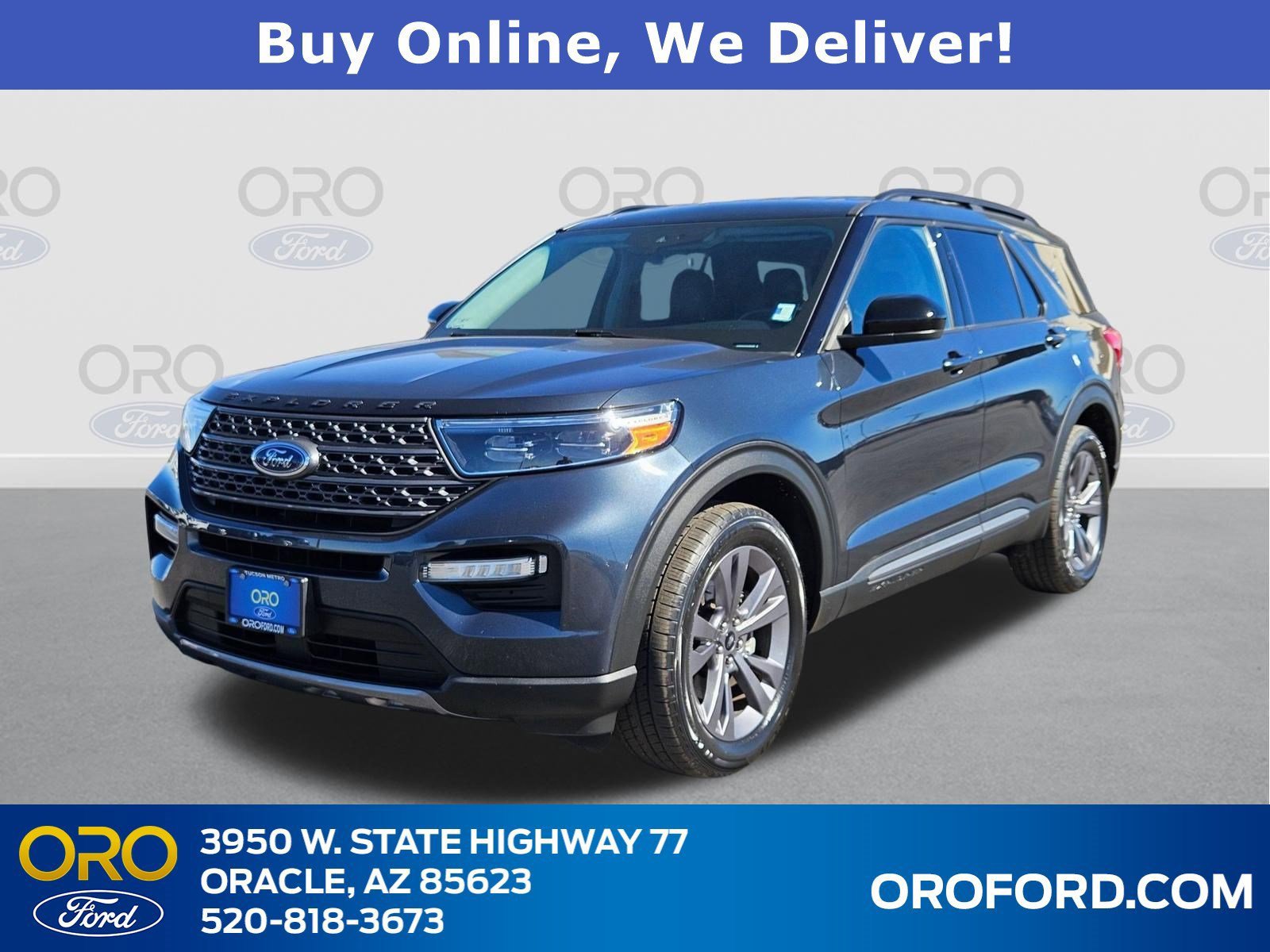 Certified 2022 Ford Explorer XLT w/ Equipment Group 202A image 1