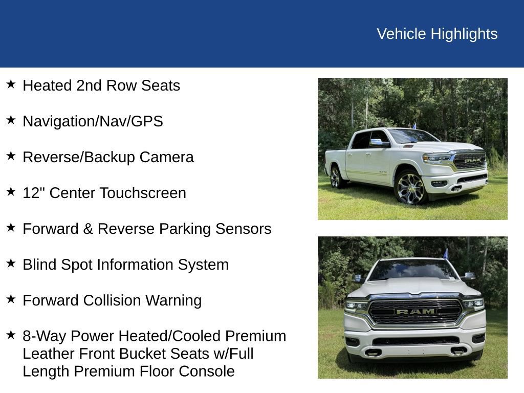 Used 2022 RAM 1500 Limited w/ Body Color Bumper Group image 26