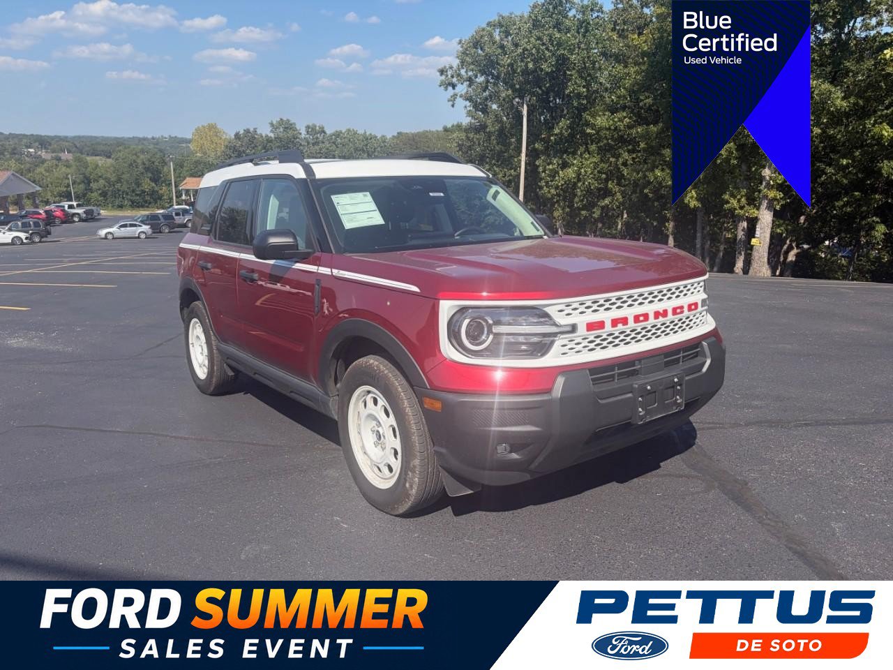 Certified 2025 Ford Bronco Sport Heritage w/ Convenience Package