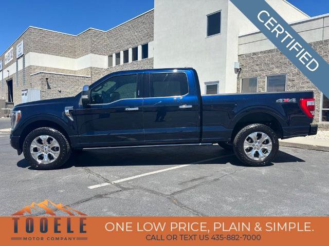 Certified 2022 Ford F150 Platinum w/ Equipment Group 701A High AWD/4WD image 2