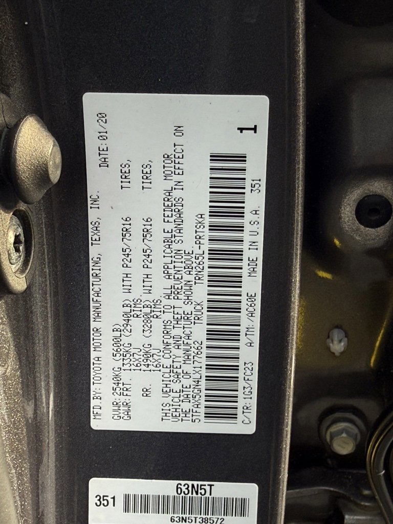 Used 2020 Toyota Tacoma SR5 image 32