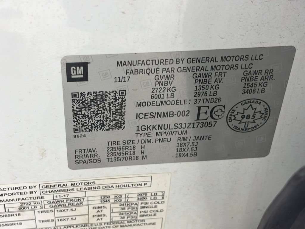 Used 2018 GMC Acadia SLT AWD/4WD image 9