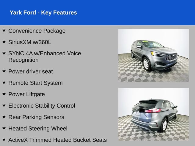Certified 2024 Ford Edge SEL w/ Convenience Package AWD/4WD image 2