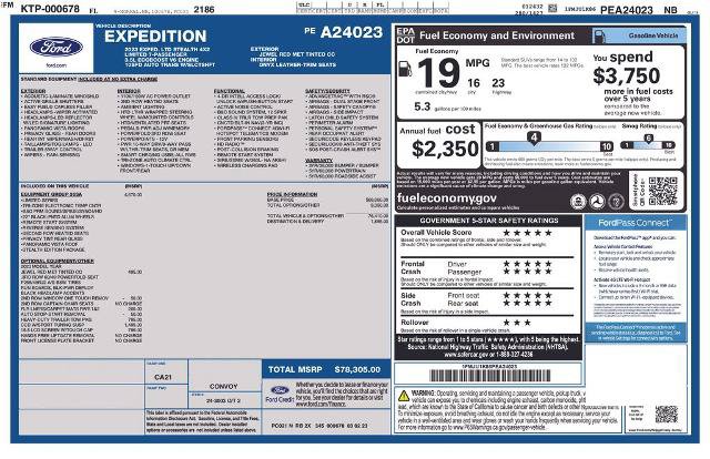 Certified 2023 Ford Expedition Limited RWD image 5