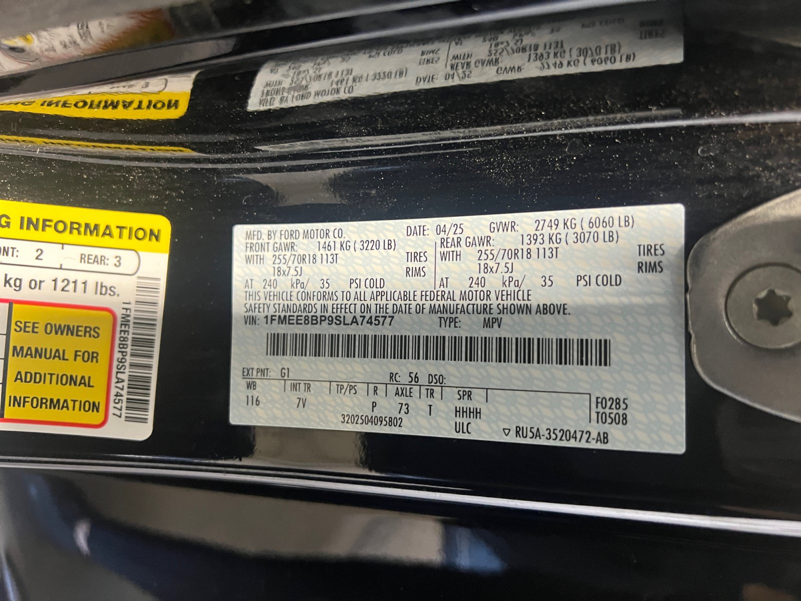 Certified 2025 Ford Bronco Outer Banks AWD/4WD image 32