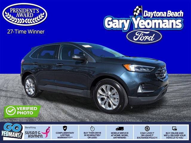 Certified 2023 Ford Edge Titanium w/ Equipment Group 301A image 7